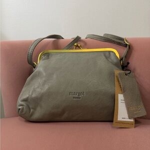 Margot Gray Leather Women's Bag